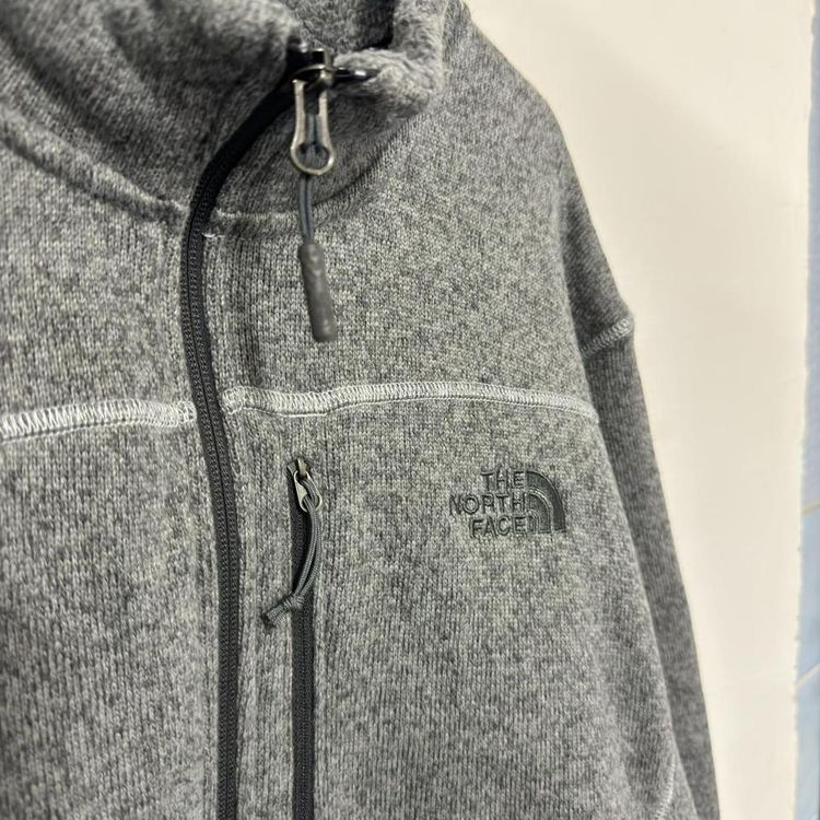 North Face zip up fleece jacket image 2