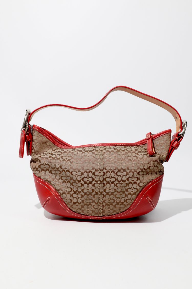 Coach Coach Vintage 2003 Demi Pouch in Brown/Red product image