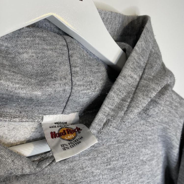 Hard Rock Cafe grey hoodie size medium - location Barcelona image 3