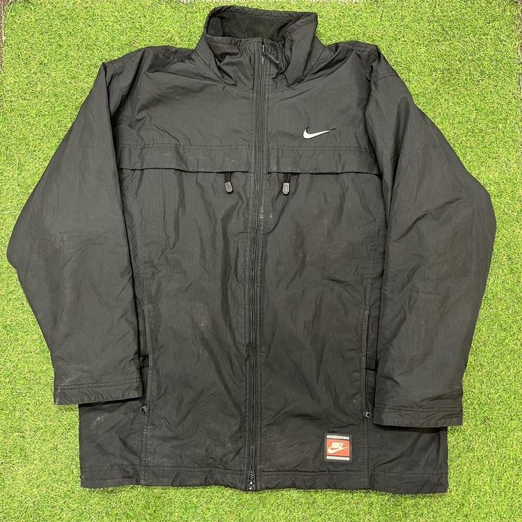 Black Vintage 90s Nike Team coat