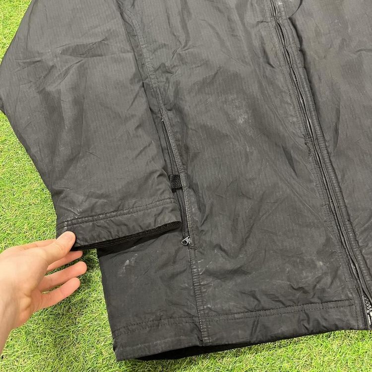 Black Vintage 90s Nike Team coat obraz 2