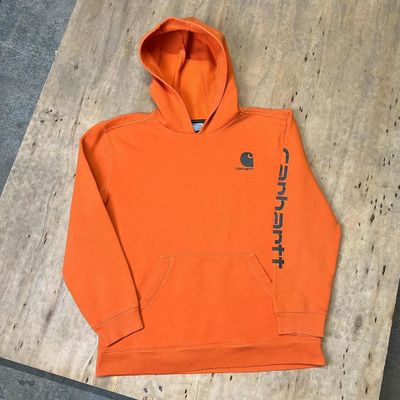 Vintage Carhartt Workwear Graphic Printed Hoodie