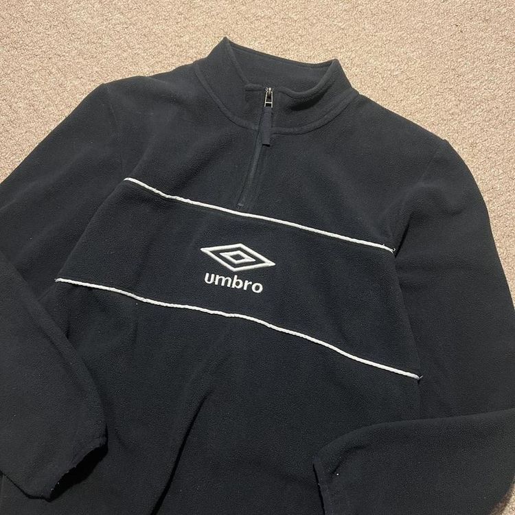 Umbro Quarter Zip Fleece Sweatshirt obraz 2
