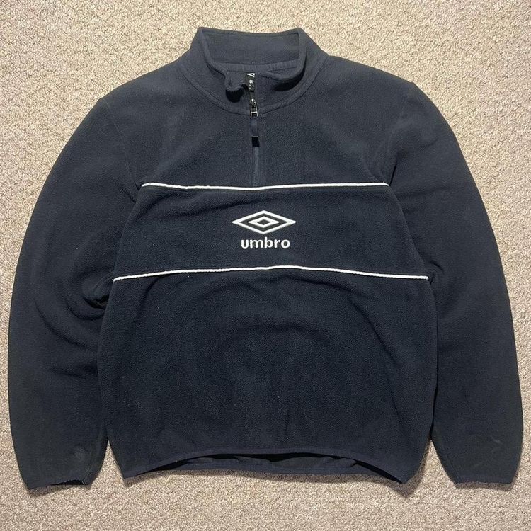 Umbro Quarter Zip Fleece Sweatshirt