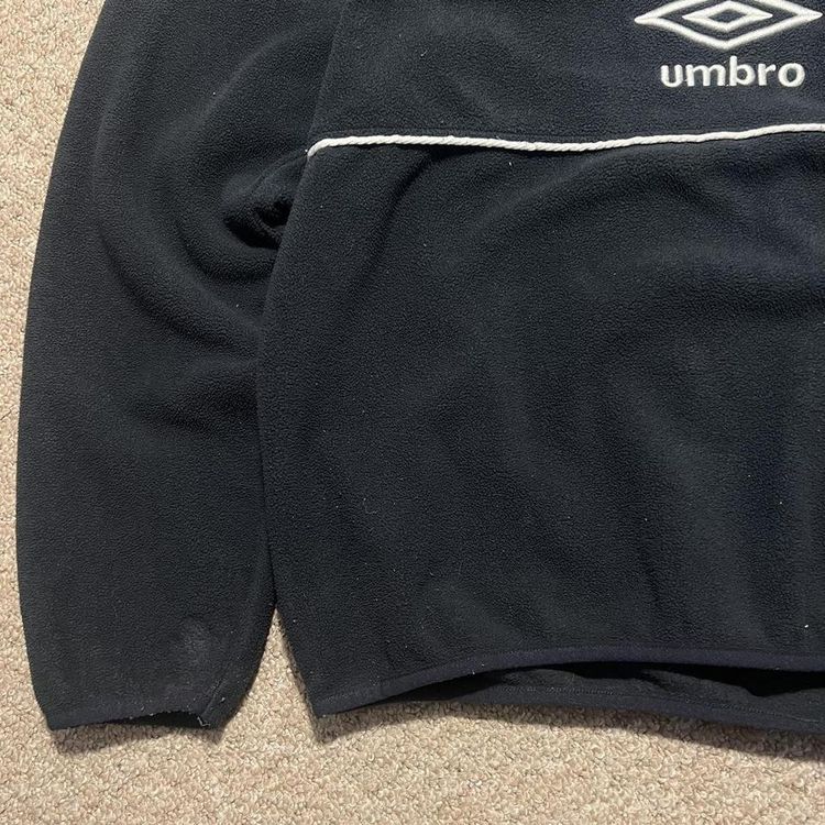 Umbro Quarter Zip Fleece Sweatshirt obraz 4