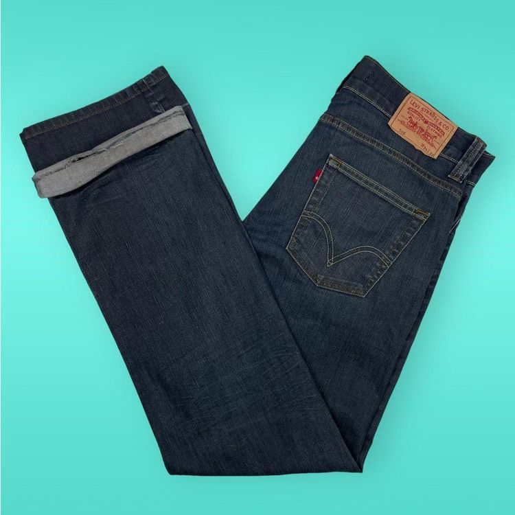 Levi's Levi's 506 Standard Straight Fit Zip Fly Denim Jeans Red Tab W34" L32" product image