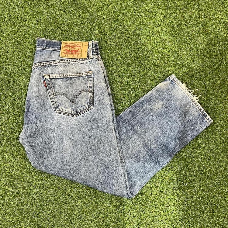 Light Blue Levis 501 jeans
