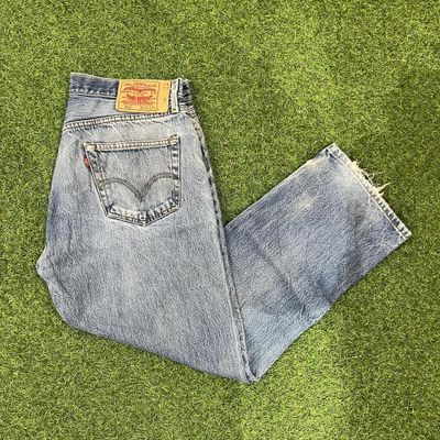 Light Blue Levis 501 jeans