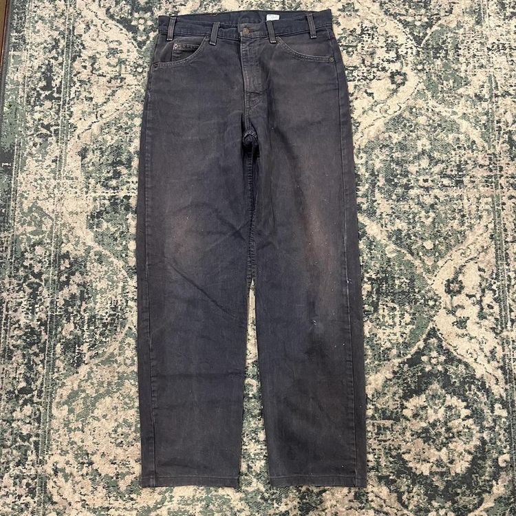 Immagine di Dark Grey Vintage 90s Levis 555 jeans 4