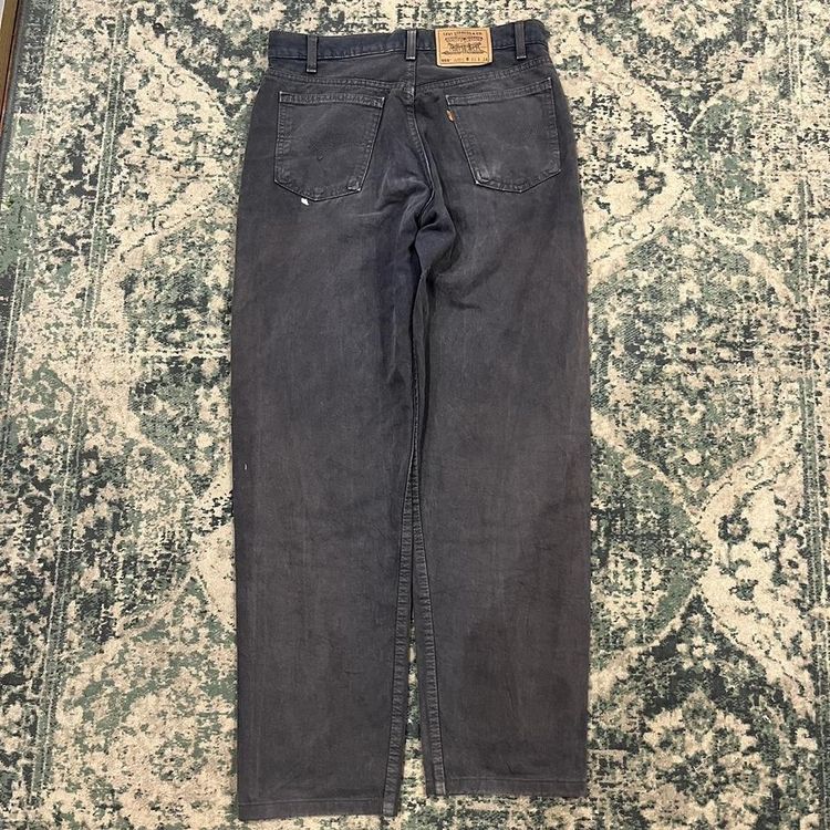 Immagine di Dark Grey Vintage 90s Levis 555 jeans 6