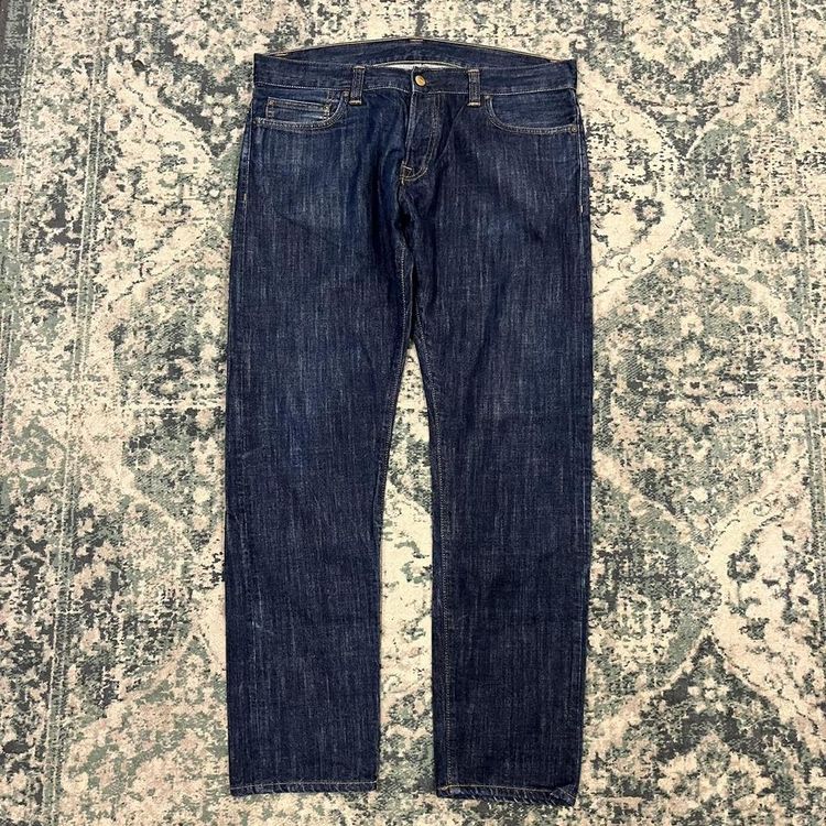 Immagine di Navy Carhartt Buccaneer jeans 4