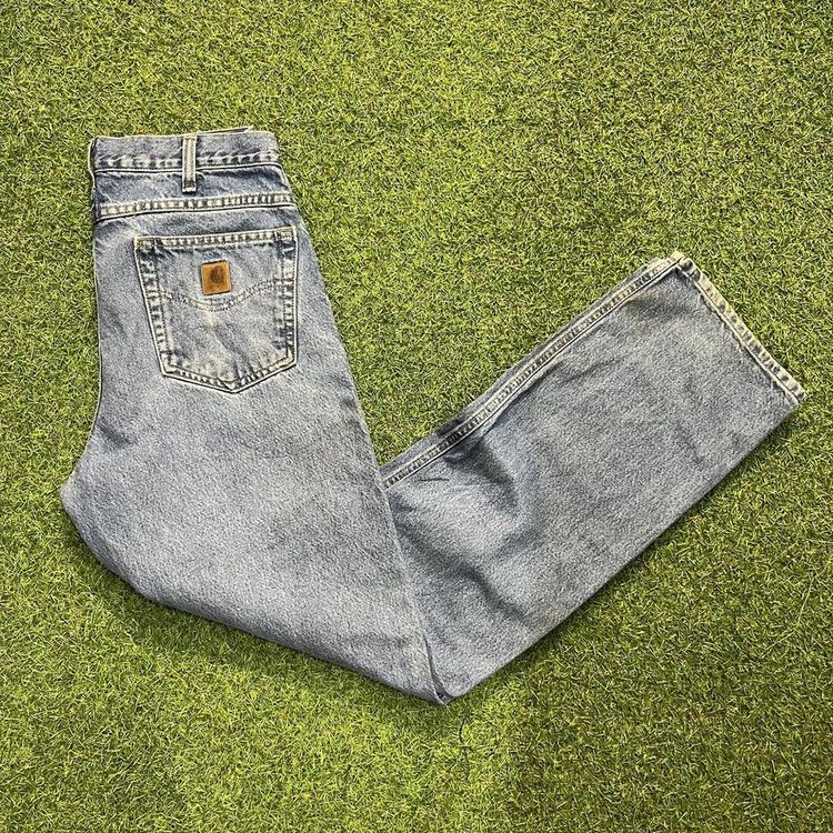 Light Blue Carhartt Carpenter jeans
