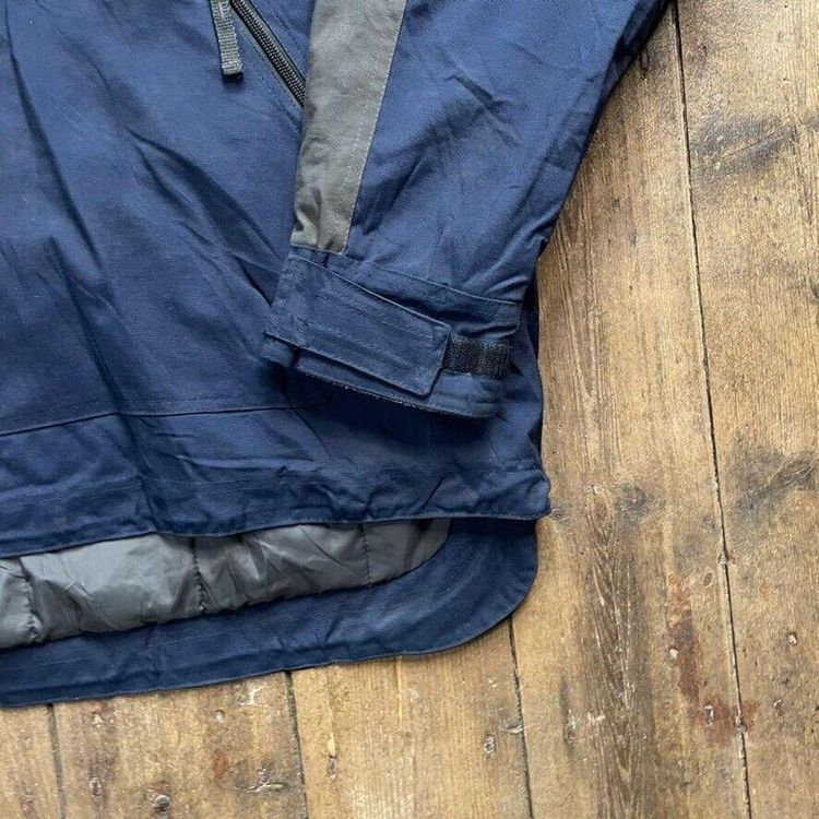 Gap Rain Coat 90s Half-Zip Vintage USA Anorak Jacket, Navy, Mens Small image 4