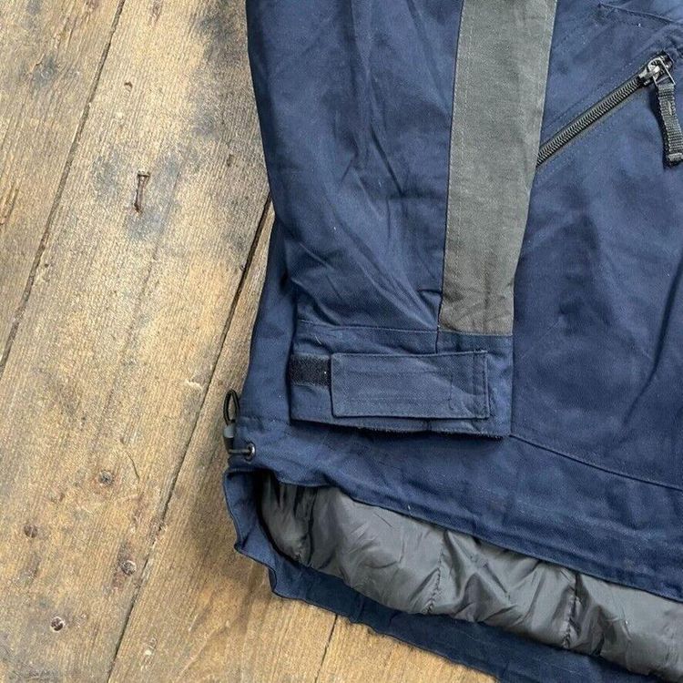 Gap Rain Coat 90s Half-Zip Vintage USA Anorak Jacket, Navy, Mens Small image 5