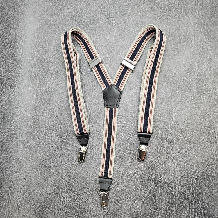 Vintage Mens Braces, Swing 40s Braces, Mens Suspenders, Pants Braces, 0.5" 15mm, 3