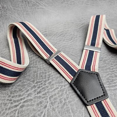 Vintage Mens Braces, Swing 40s Braces, Mens Suspenders, Pants Braces, 0.5" 15mm, 4