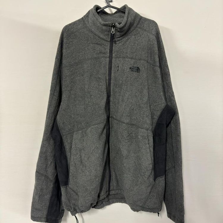 North Face zip up fleece jacket