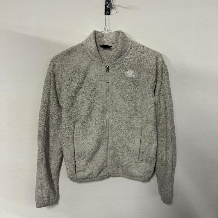 North Face zip up sherpa fleece