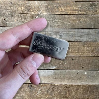 Vintage Stussy Silver Money Clip