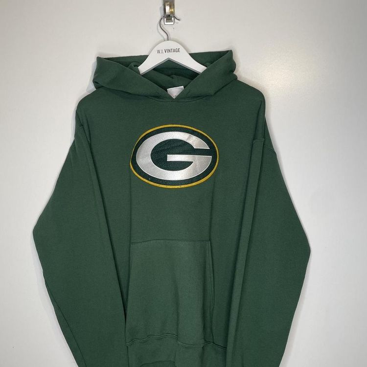 NFL Green Bay Packers vintage Team Apparel hoodie size large NFL classic.