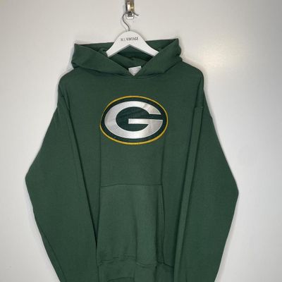 NFL Green Bay Packers vintage Team Apparel hoodie size large NFL classic.