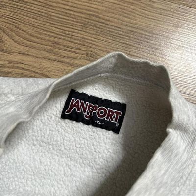 Grey Central Penn Jansport Sweatshirt 90s Casual 3