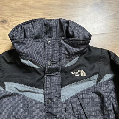 Grey North Face Jacket Shell 2