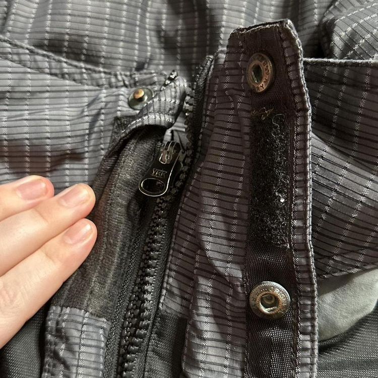 Grey North Face Jacket Shell 8