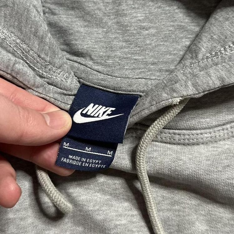 Grey Nike 00s Hoodie Casual Sportswear 3
