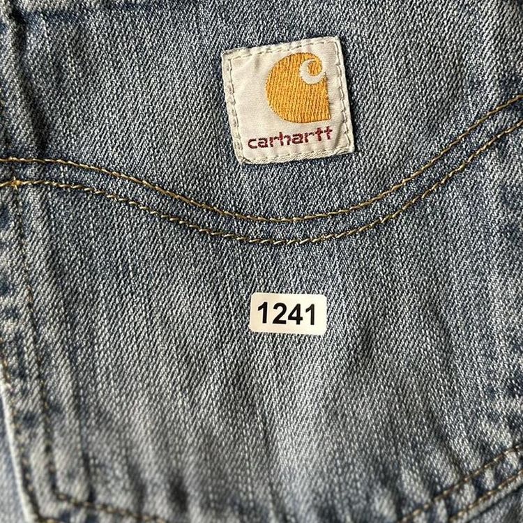 1241 Blue Carhartt Carpenter Trouser 00s Relaxed Fit 8