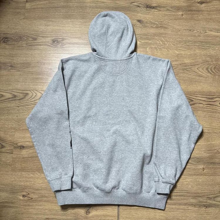 Grey Carhartt Hoodie Casual Workwear image 6