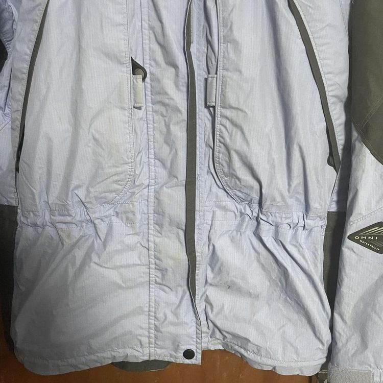 Columbia Titanium Omni Tech Jacket Blue & Black Medium Womens Waterproof. imagen 3