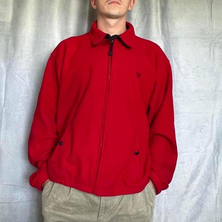 Red Vintage Chaps Jacket