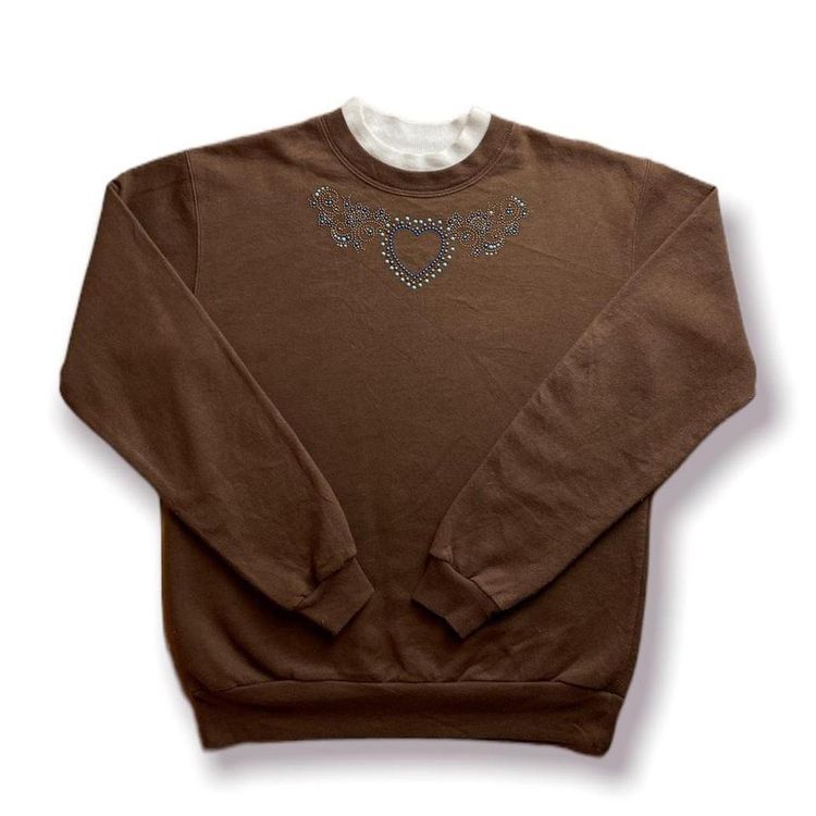 Brown Y2K Sweatshirt image 3