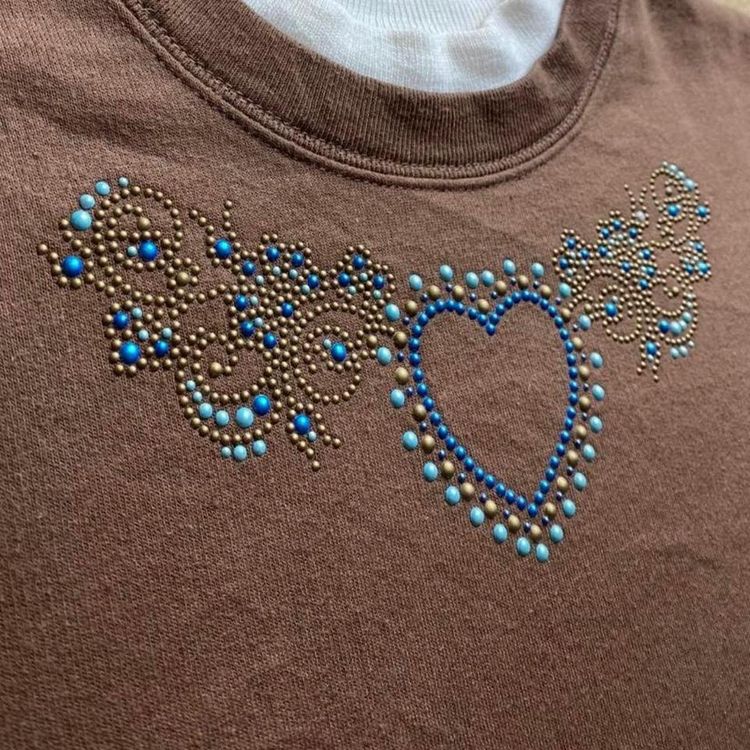 Brown Y2K Sweatshirt image 4