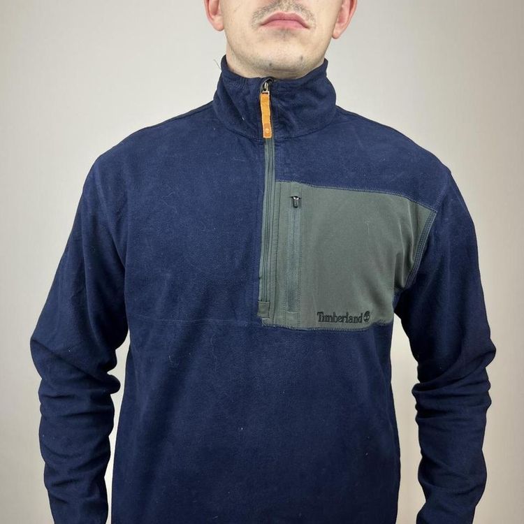 Vintage blue timberland fleece imagen 2