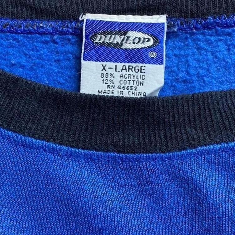 Blue 90s Dunlop Sweatshirt imagen 3