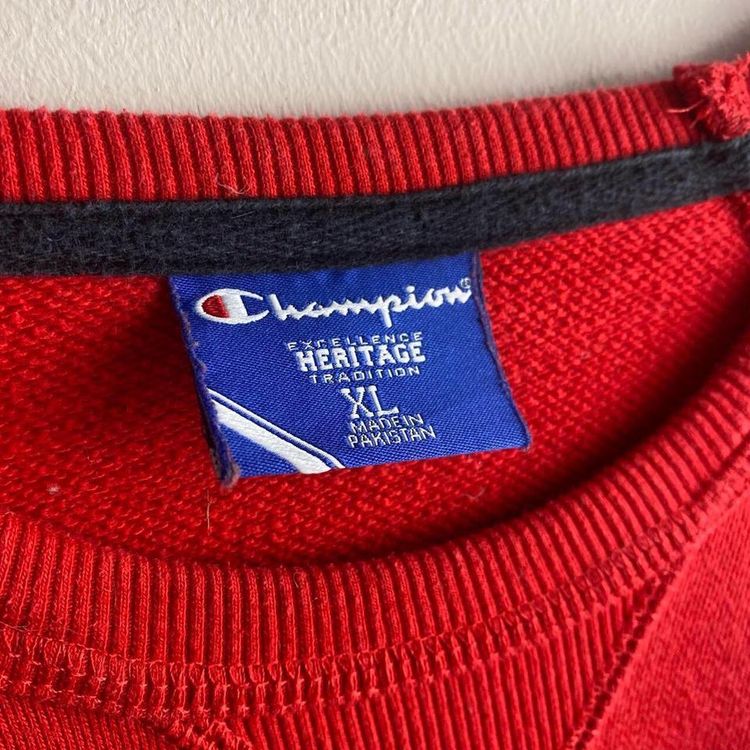 Red Champion Sweatshirt imagen 4