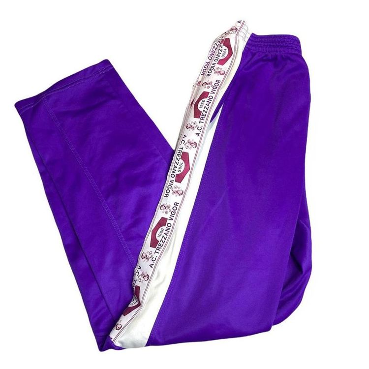 Purple Vintage Track Bottoms image 2