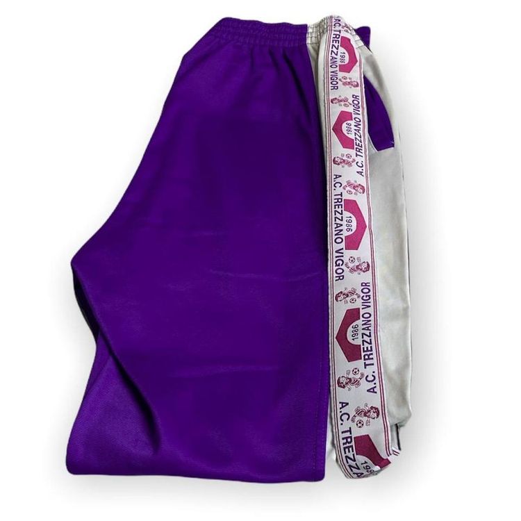 Purple Vintage Track Bottoms image 3