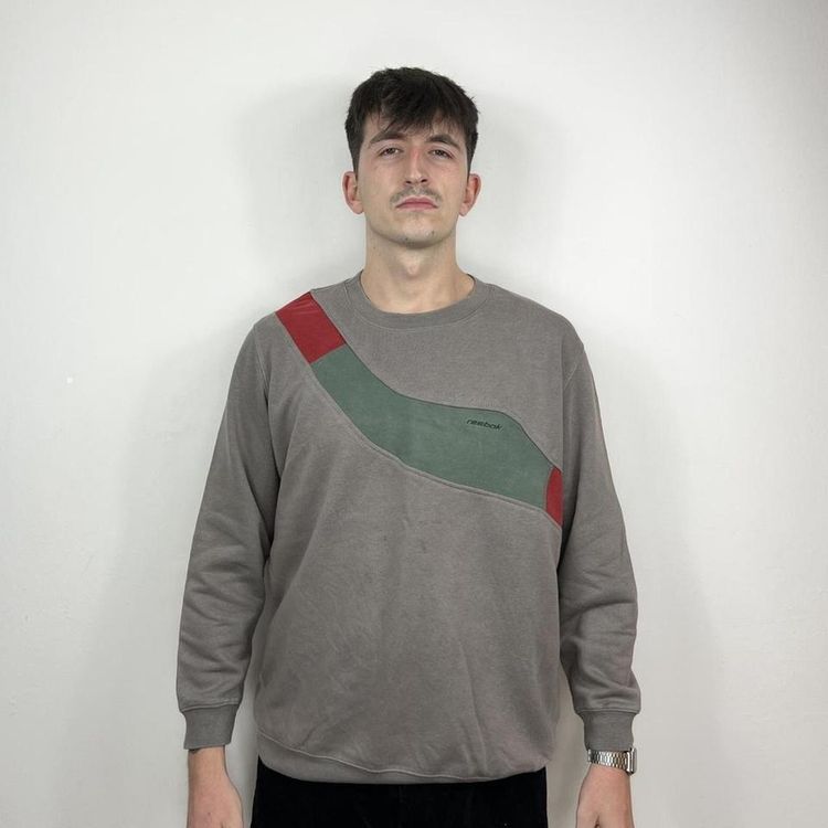 Vintage reworked rebook grey sweatshirt