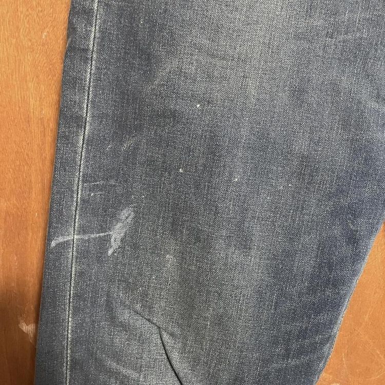 Levis Mens 751 Blue Denim Straight Fit Jeans 32W 34L Used. image 3