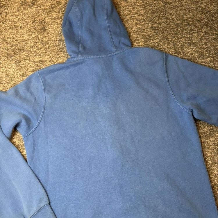 Mens baby blue Nike zip up hoodie image 4