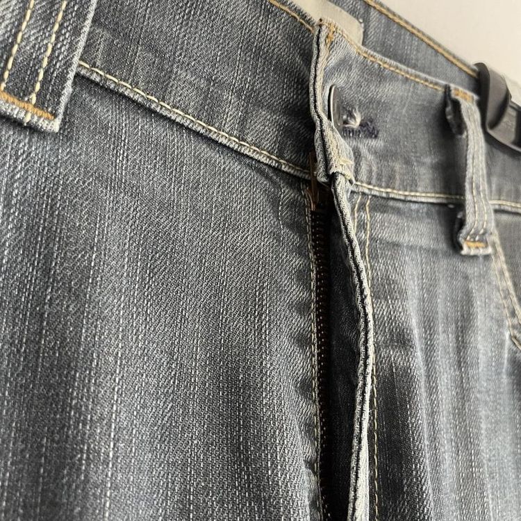Levi's 506 Jeans Standard Fit Blue Size W36 L30 Mens Straight Denim Button Fly. imagen 4