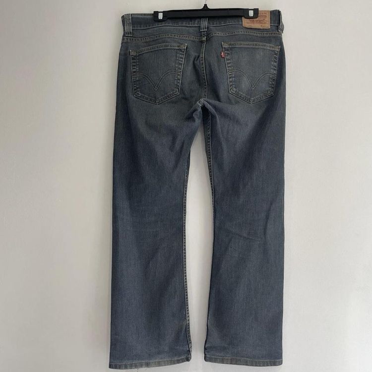 Levi's 506 Jeans Standard Fit Blue Size W36 L30 Mens Straight Denim Button Fly. imagen 5