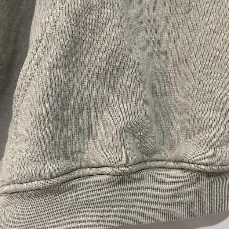 Represent Hoodie Men's Large L Khaki Beige Pullover Pockets Jumper Sweatshirt image 5