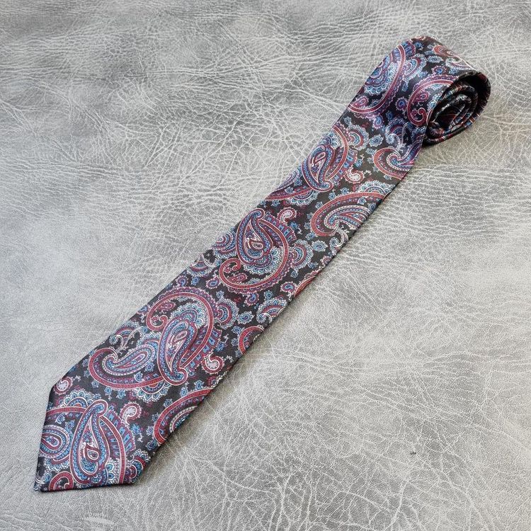 Sears Mens Tie Vintage Men's Neck Tie Paisley design Vintage Necktie 1