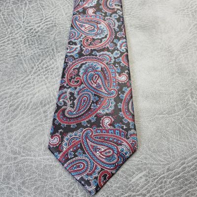 Sears Mens Tie Vintage Men's Neck Tie Paisley design Vintage Necktie 2