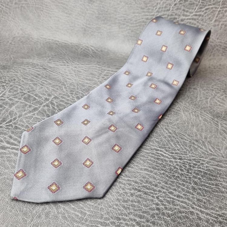 Vintage tie, Mens tie, Vintage Silk Tie, Striped wide tie, Vintage Necktie image 2