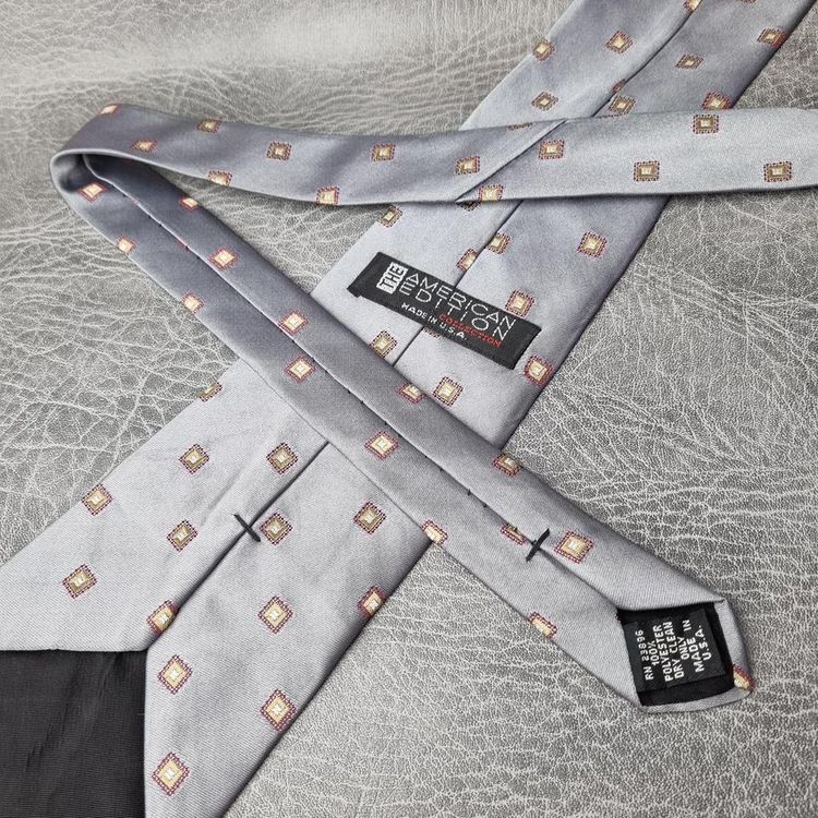 Vintage tie, Mens tie, Vintage Silk Tie, Striped wide tie, Vintage Necktie image 3